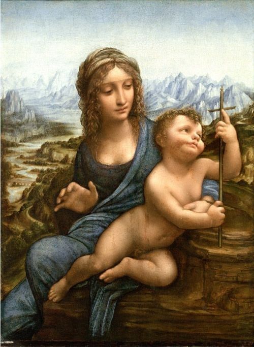 Leonardo da Vinci Madonna of the Yarnwinder
